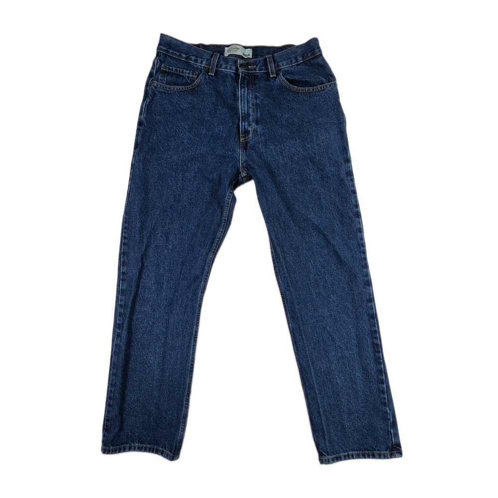 Levis Signature Regular Fit Jeans Men 34x30 Blue Denim Pants Straight Leg Medium